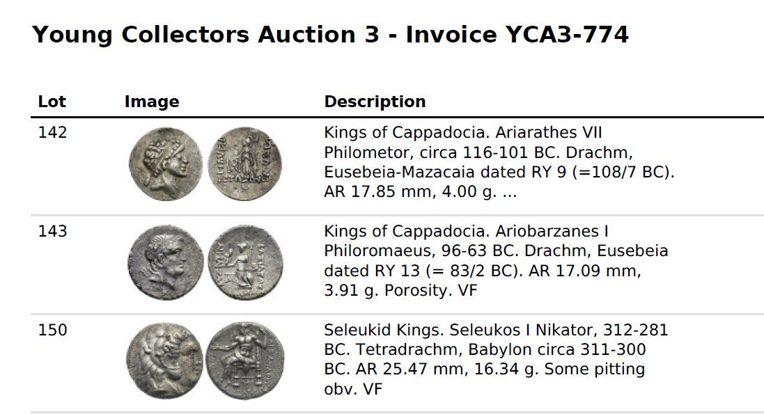 Tutti le monete: SELEUKOS I Nikator silver Tetradrachm – Usato da La Sarraz venduto da classicworldcoins 1