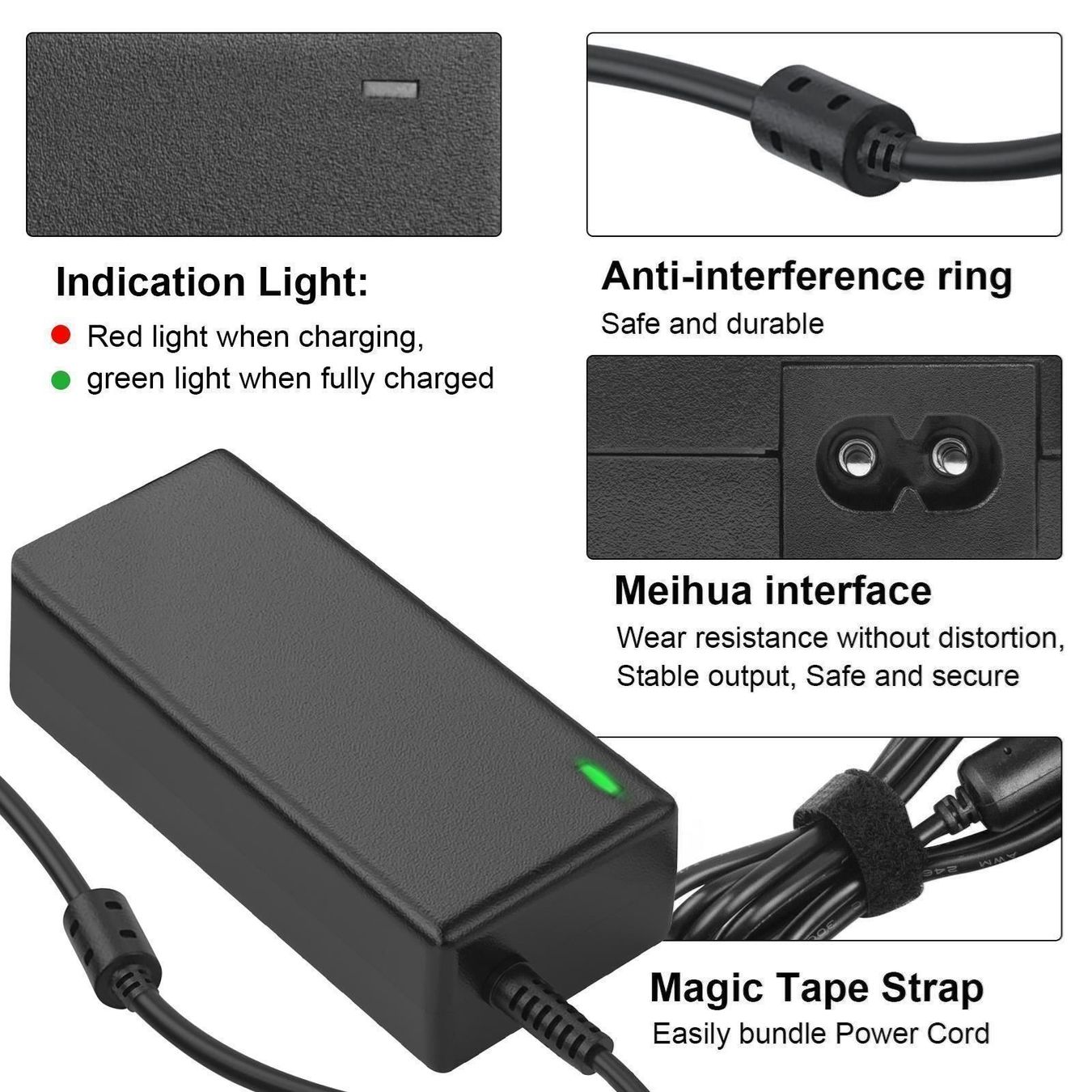Chargeurs: Ladegerät  E-Bike E-Scooter Roller 5.5mm – Neuf (Voir description) à Kirchdorf AG par Apost008 3