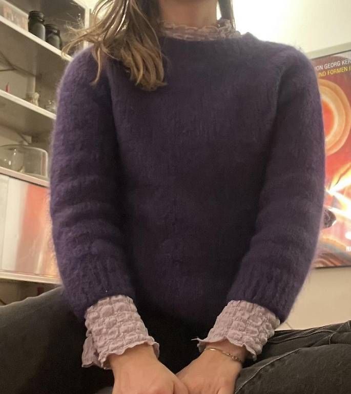 Maglioni & Felpe: Violetter Alpaka Pullover NP: 220.- – Usato da Luzern venduto da Lina_Lu 4