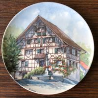 Sammelteller: Zürcher Riegelhaus, 1989, Langenthal Porzellan