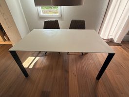 Essstisch 2-fach ausziehbar 160-268 cm