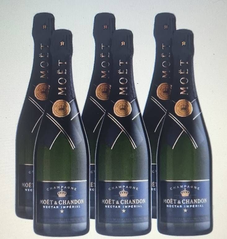 Vino: 6 FLASCHE MOET NEKTAR 75CL  – Usato da Schönenwerd venduto da 1952kv