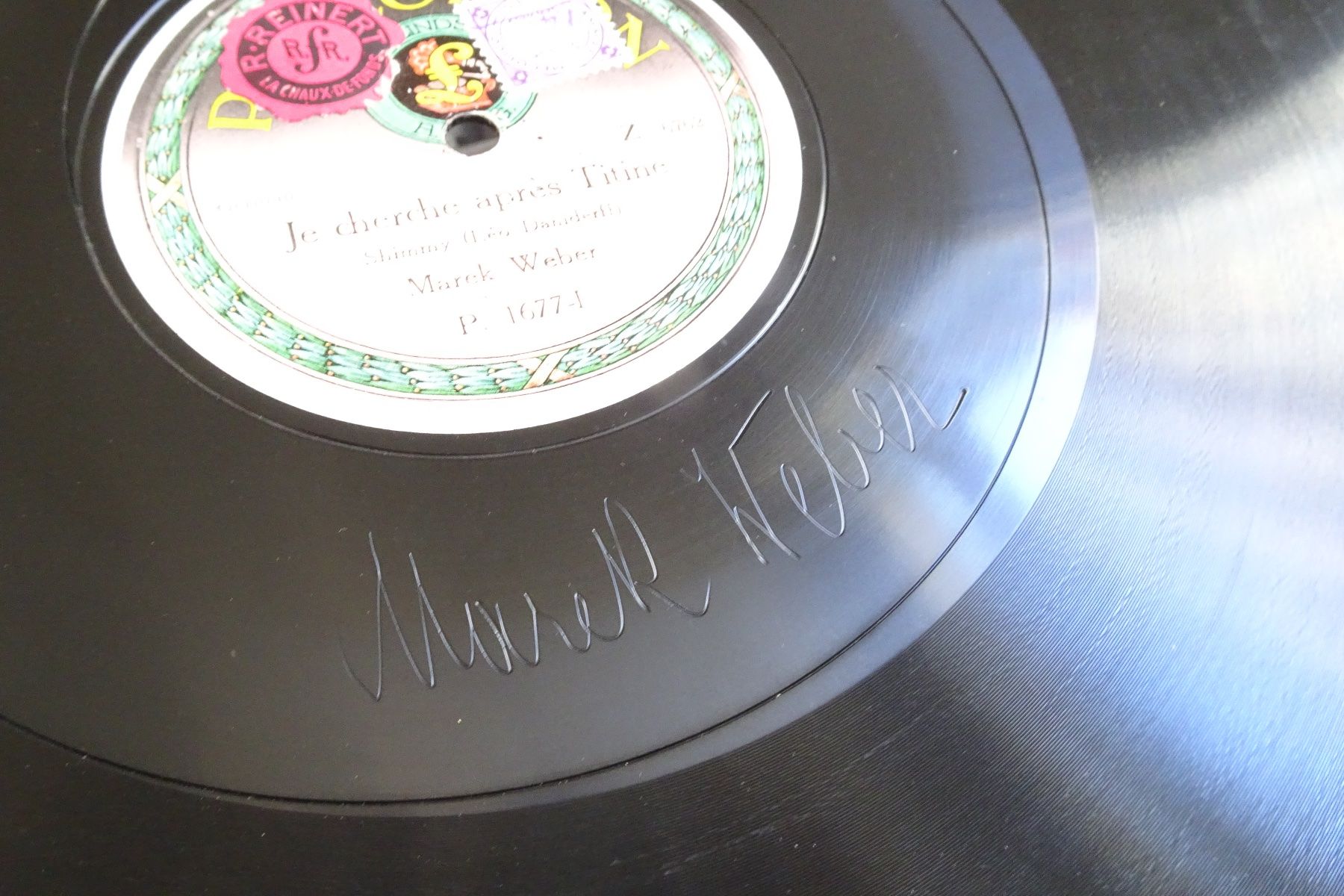 Schallplatten: DISQUES 78 TOURS – Gebraucht aus Lausanne von Leag 9