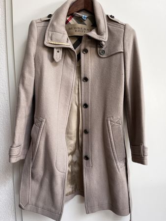 Burberry Mantel Gr.34-36 beige