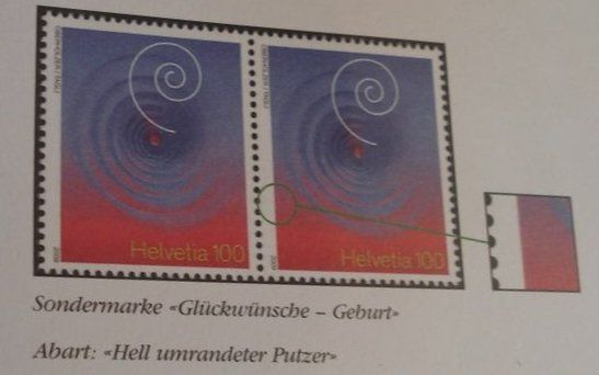 Tutti i francobolli: 1320Ab1, Hellumranderter Putzer postfrisch – Nuovo (secondo la descrizione) da Baden venduto da Eggi 1