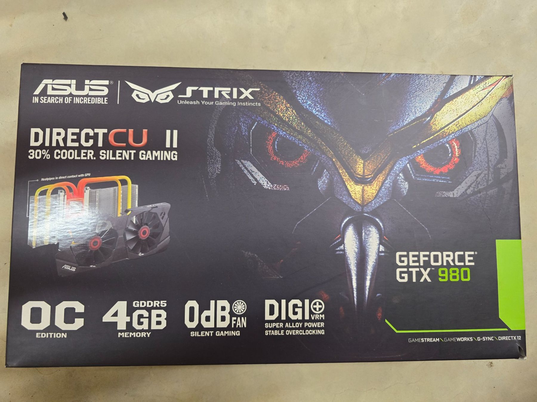 Asus Schede grafiche: Asus Nvidia GEFORCE GTX 980 – Usato da Biberist venduto da mab0 1