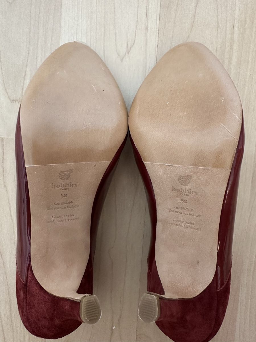 Bobbies Scarpe da donna: Bobbies Pumps weinrot – Usato da Zürich venduto da TheaVMO 3