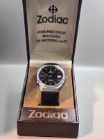 Vintage Zodiac Quartz Flatline  Originalbox 🇨🇭