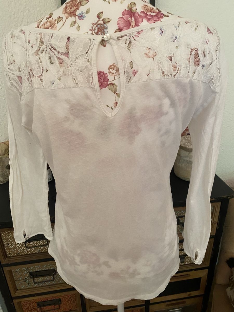 H&M T-Shirts: Shirt Pullover mit Spitzen H&M Gr M – Gebraucht aus Schönenberg ZH von Pfupfli1 4
