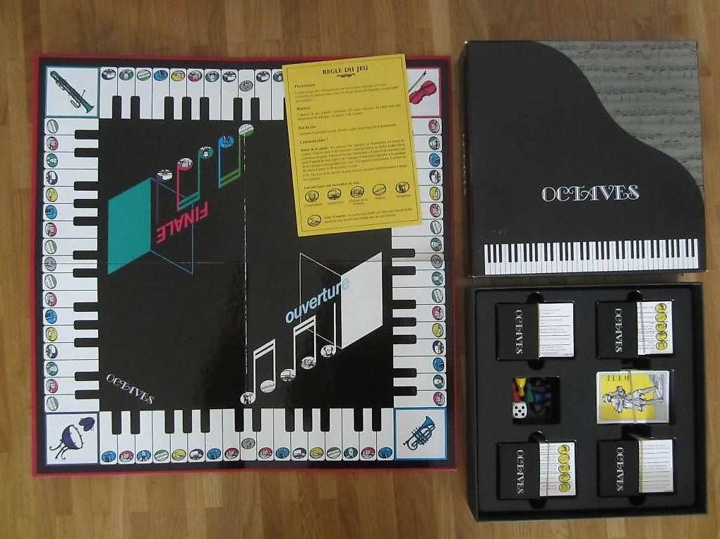 Jeux: Jeu de société "OCTAVES" Questions/réponses - Eregie – D'occasion à Lausanne par lae_w2zr