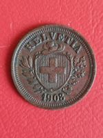 1 RAPPEN SCHWEIZ - JAHR 1908