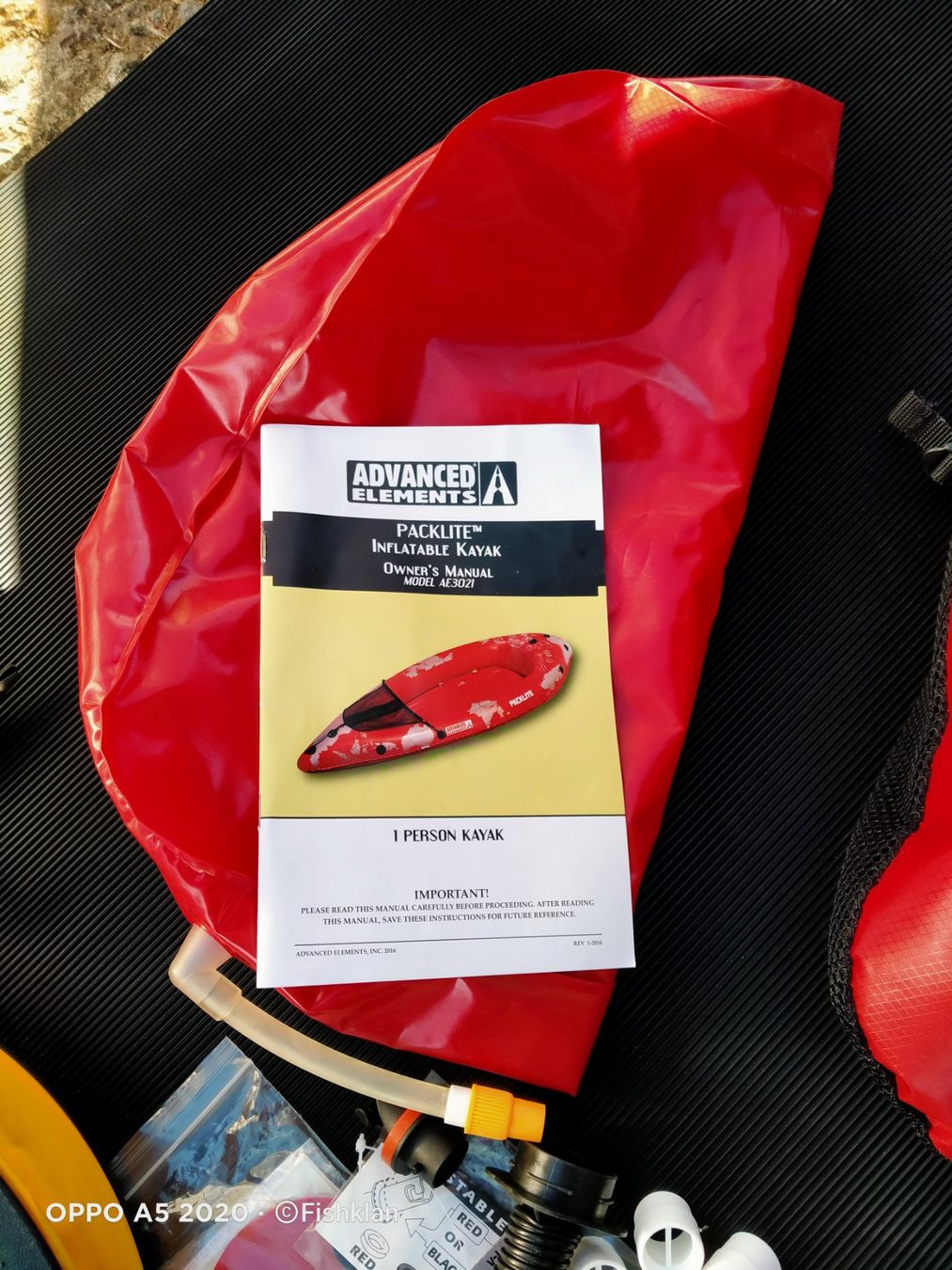 Barche: KAYAK Packlite ADVANCED ELEMENTS Schlauchboot – Usato da Küssnacht am Rigi venduto da WorthPoint 7