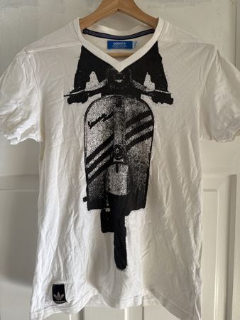 T-Shirt Adidas Vespa Grösse S weiss