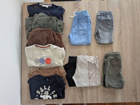 12-tlg. Herbst/Winter Kleider-Paket für einen Junge, Gr. 98
