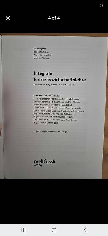 Libri: Buch Integrale Betriebswirtschaftslehre – Nuovo e nell'imballaggio originale da Luzern venduto da car_f2cq 2