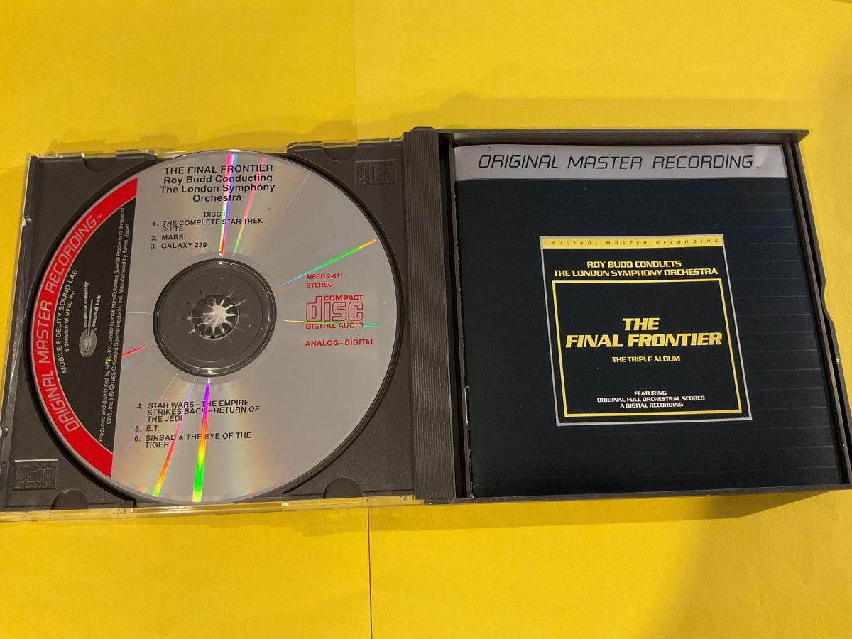 CD: Roy Budd - The Final Frontier CD - Top Zustand! MFSL1985 – Usato da Steinach venduto da Quarkie 1