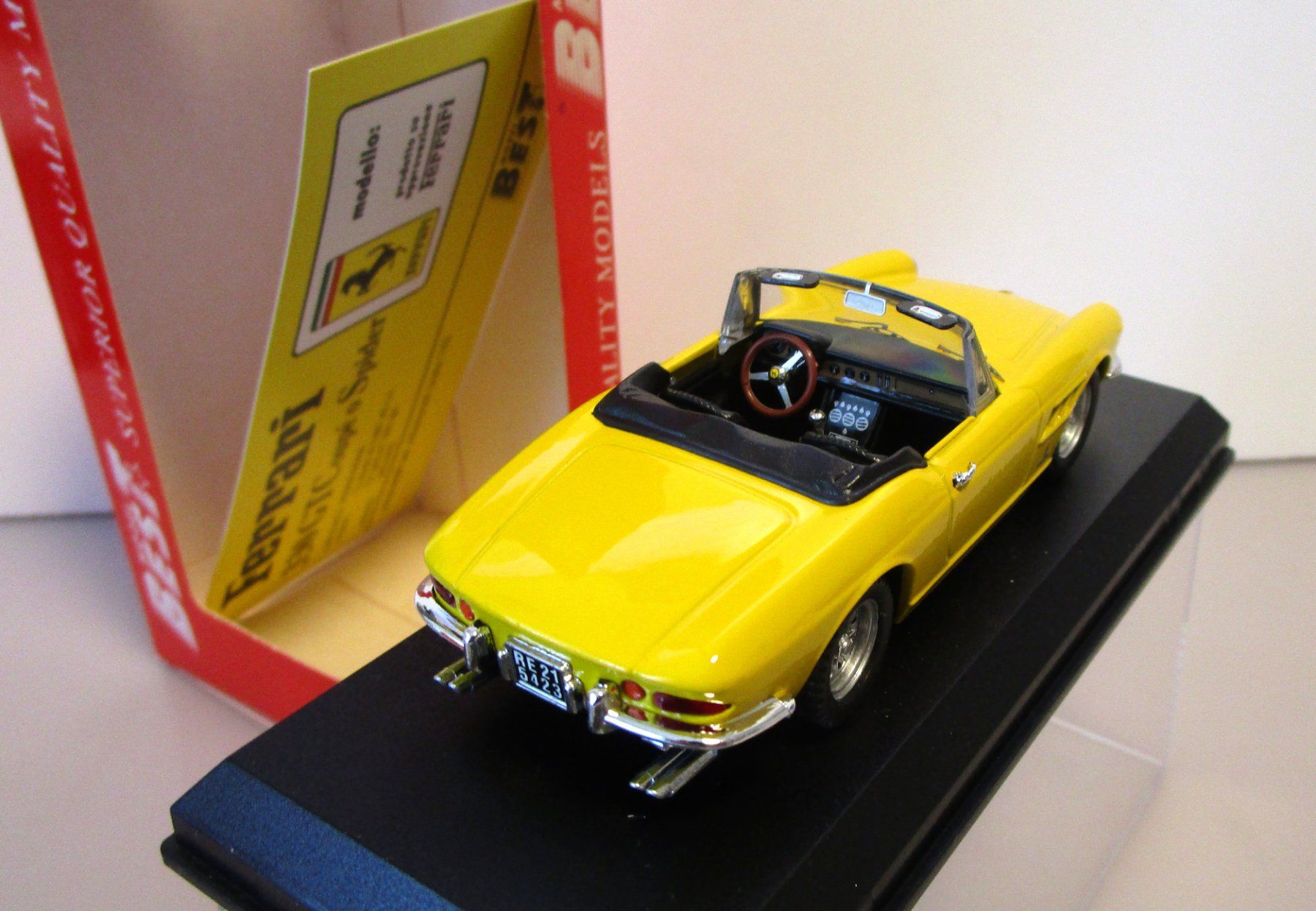 Ferrari Modellini d'auto: BEST FERRARI 330 GTC SPYDER  - 9131 – Nuovo e nell'imballaggio originale da Chêne-Bourg venduto da breno56 3