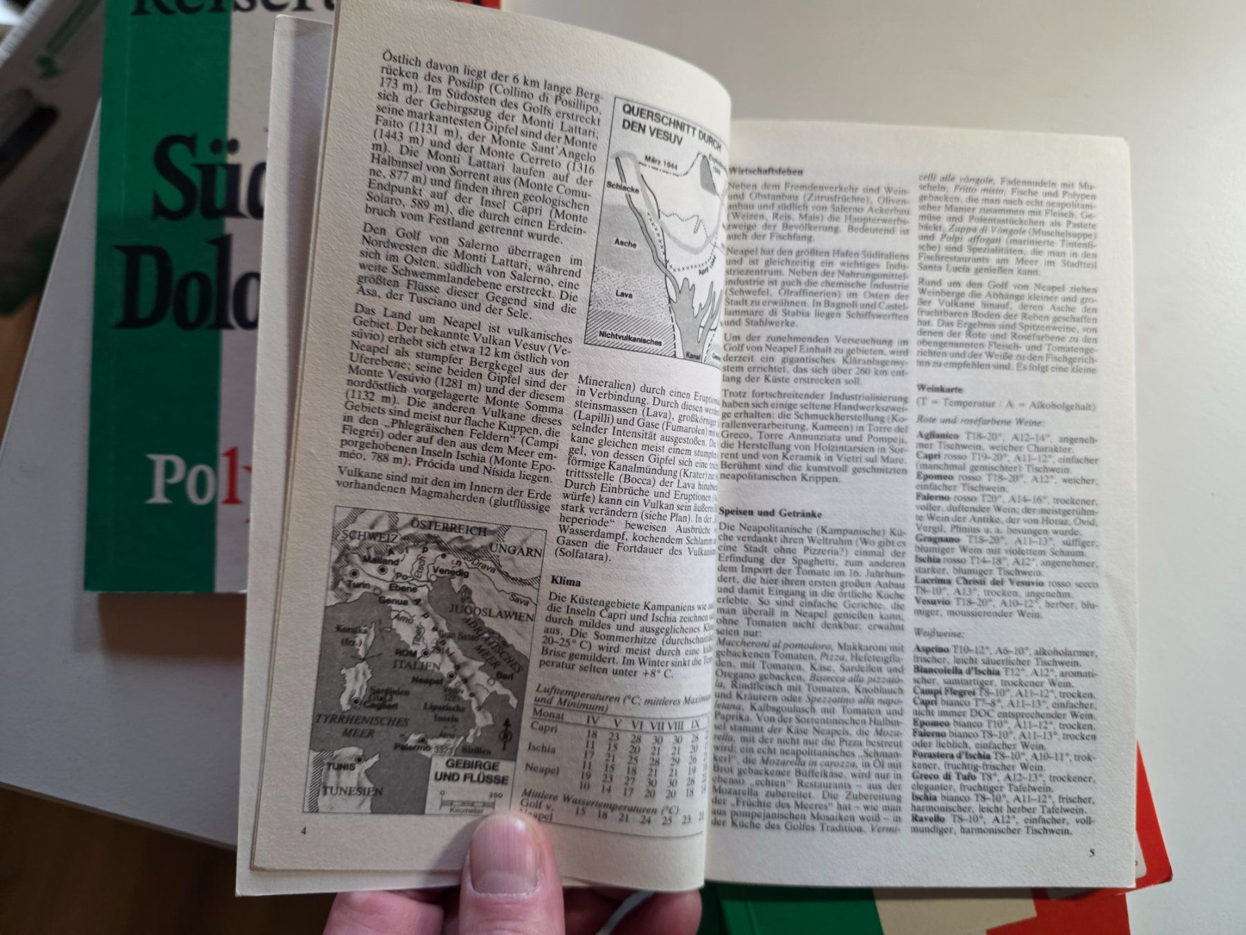 Libri: 5 Reiseführer Polyglott Italien um 1989 – Usato da Walterswil BE venduto da Lonitti 5