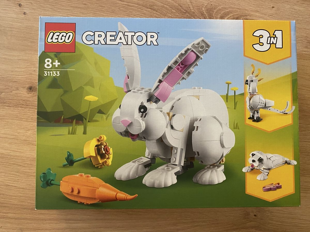 Lego Kit di costruzioni: Lego Creator 31133 lapin blanc 3-en-1 – Usato da Baden venduto da matlachia