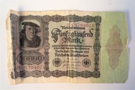 50'000 Mark Reichsbanknote