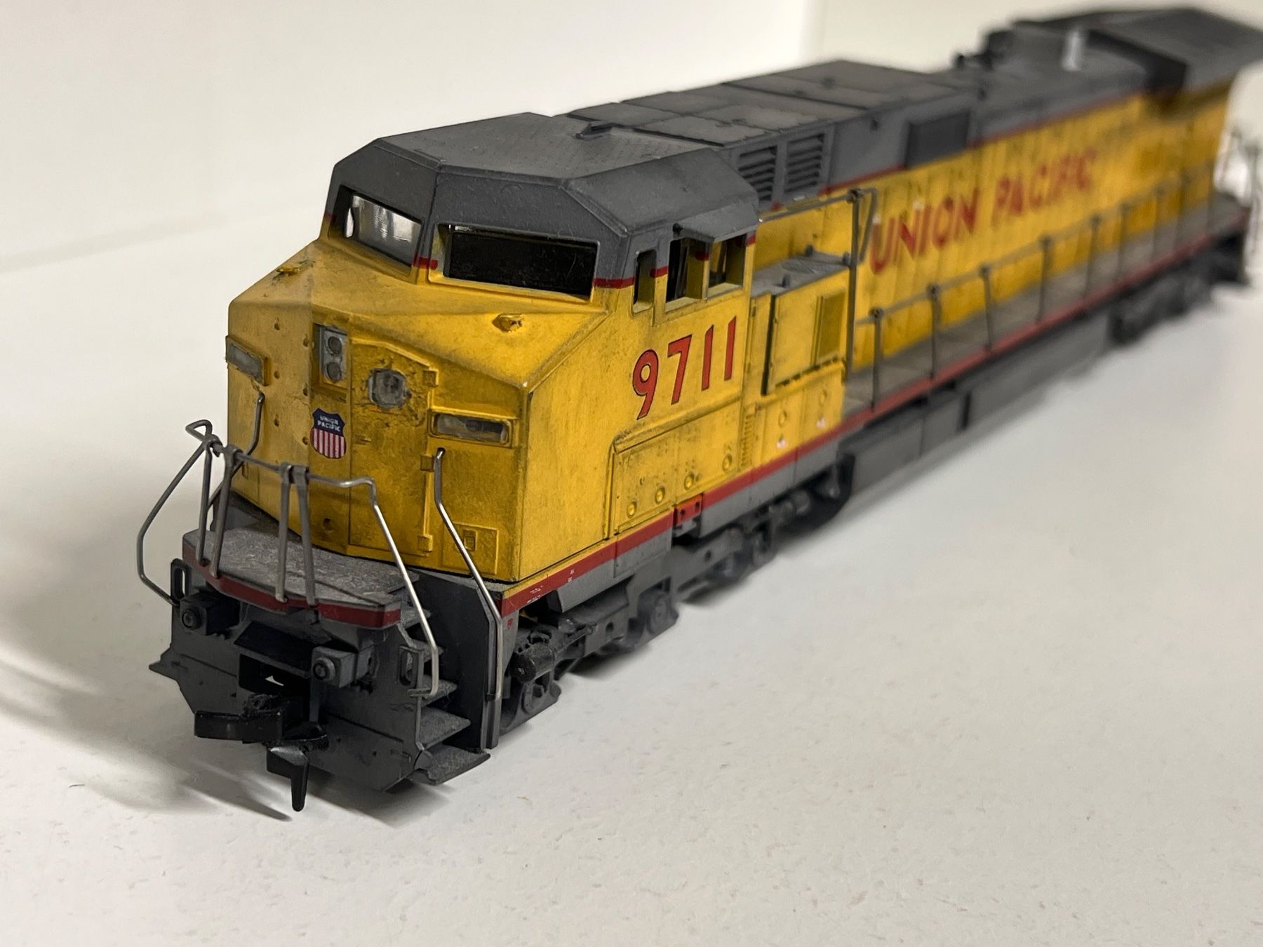 Athearn Modellini di ferrovie: ATHEARN UNION PACIFIC 9711 H0 DC Analog – Usato da Geroldswil venduto da TopTrain54 2
