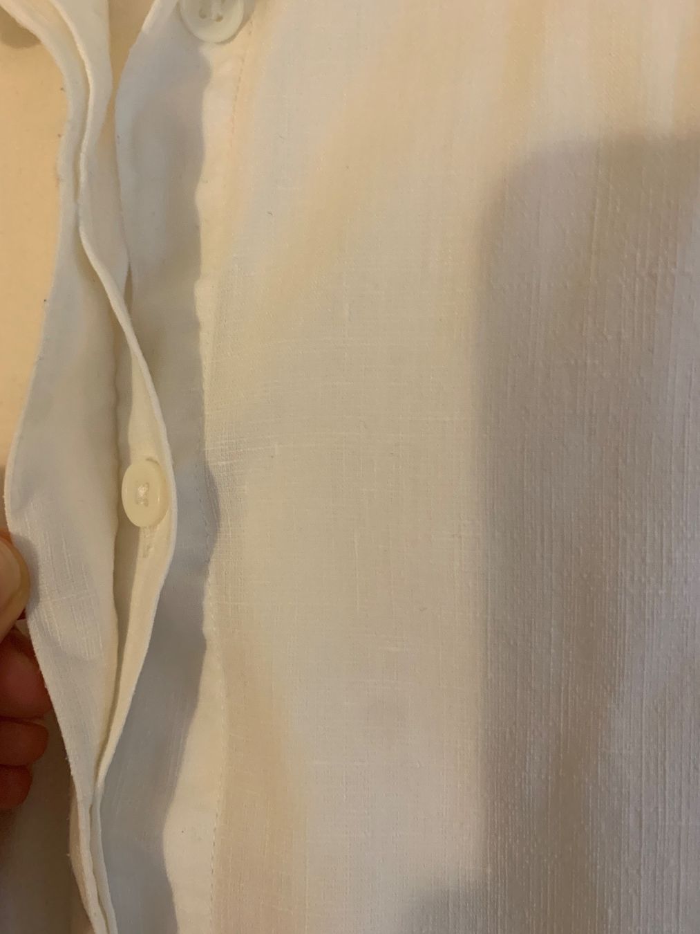 Muji Camicette: Sommerliche Leinenbluse von Muji, neu – Nuovo (secondo la descrizione) da Zürich venduto da p_q7q_nichtraucher 5