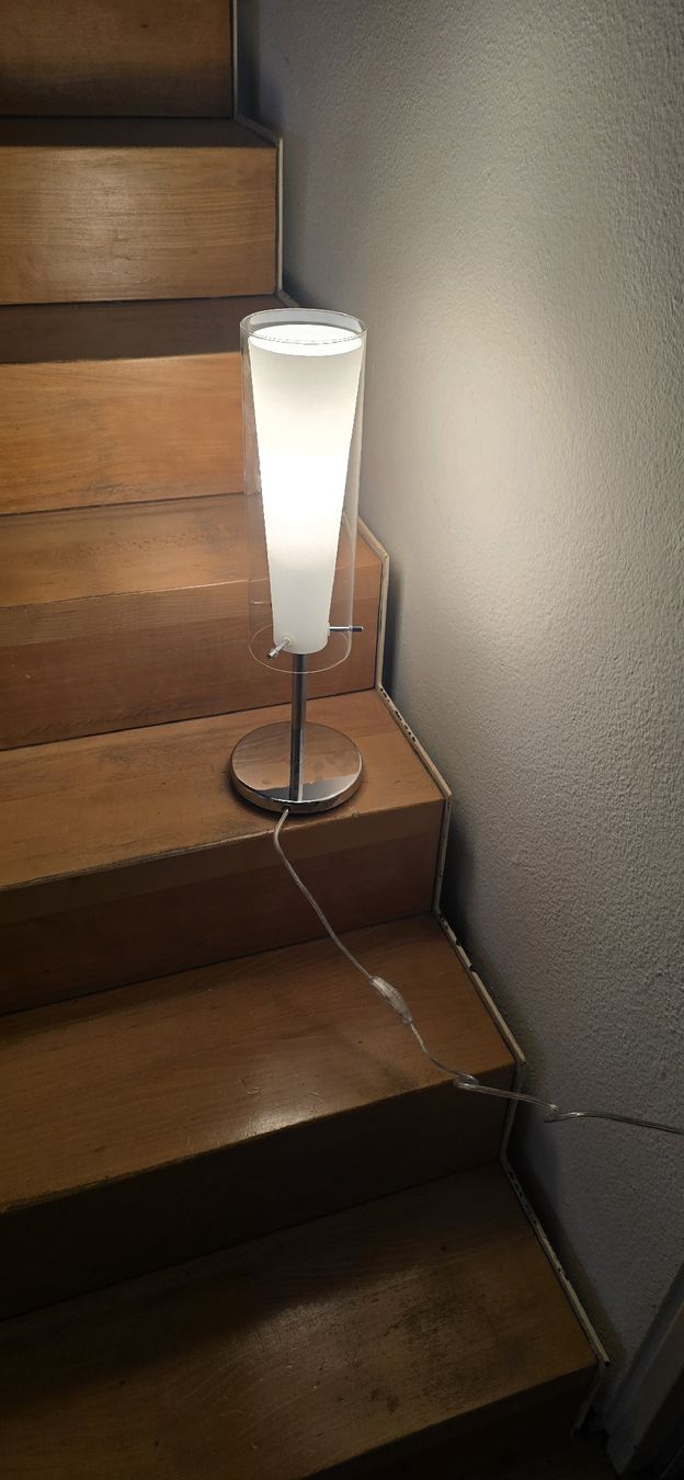 Eglo Lampes: Eglo PINTO Tischleuchte Chrom – D'occasion à Basel par Jcva 6