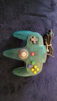 N64 Controller Transp.Blau. -Original- Guter Zustand.