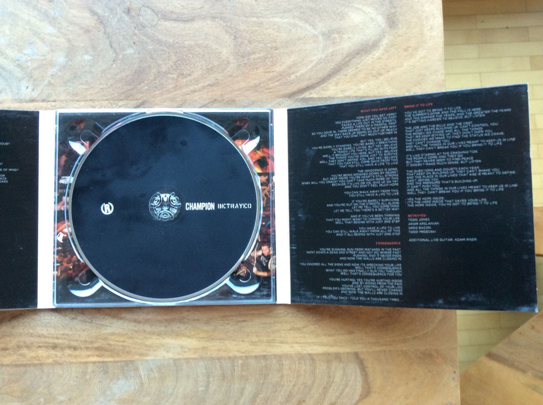 CD: CD Champion | Betrayed (Hardcore) – Usato da Horgen venduto da flyingpenguin2000 2