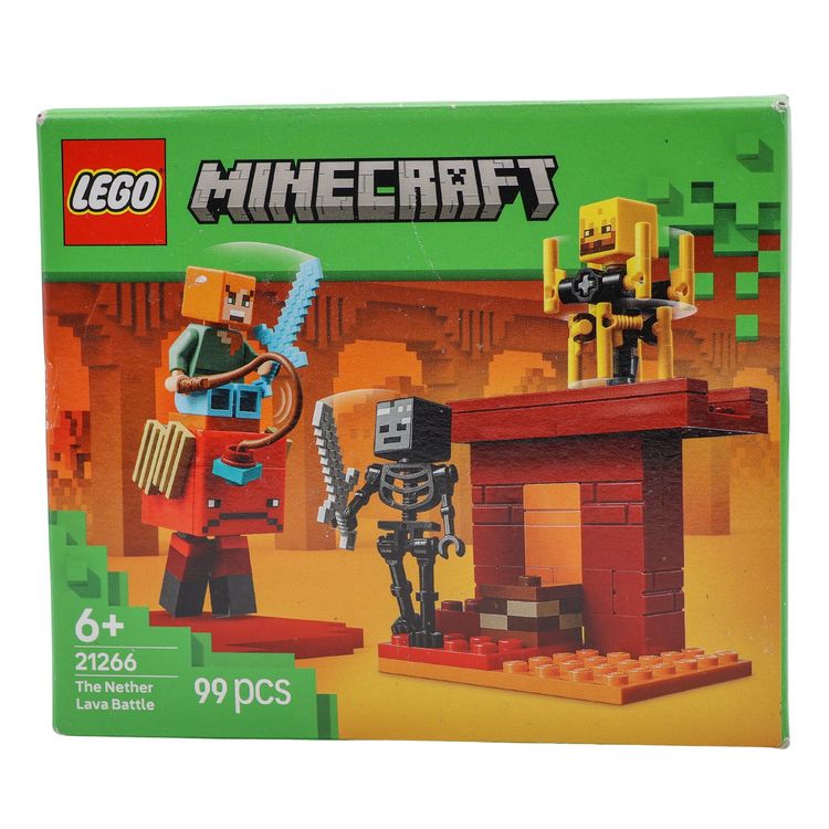 LEGO® Minecraft® 21266 The Nether Lava Battle - NEW (Neu und ...