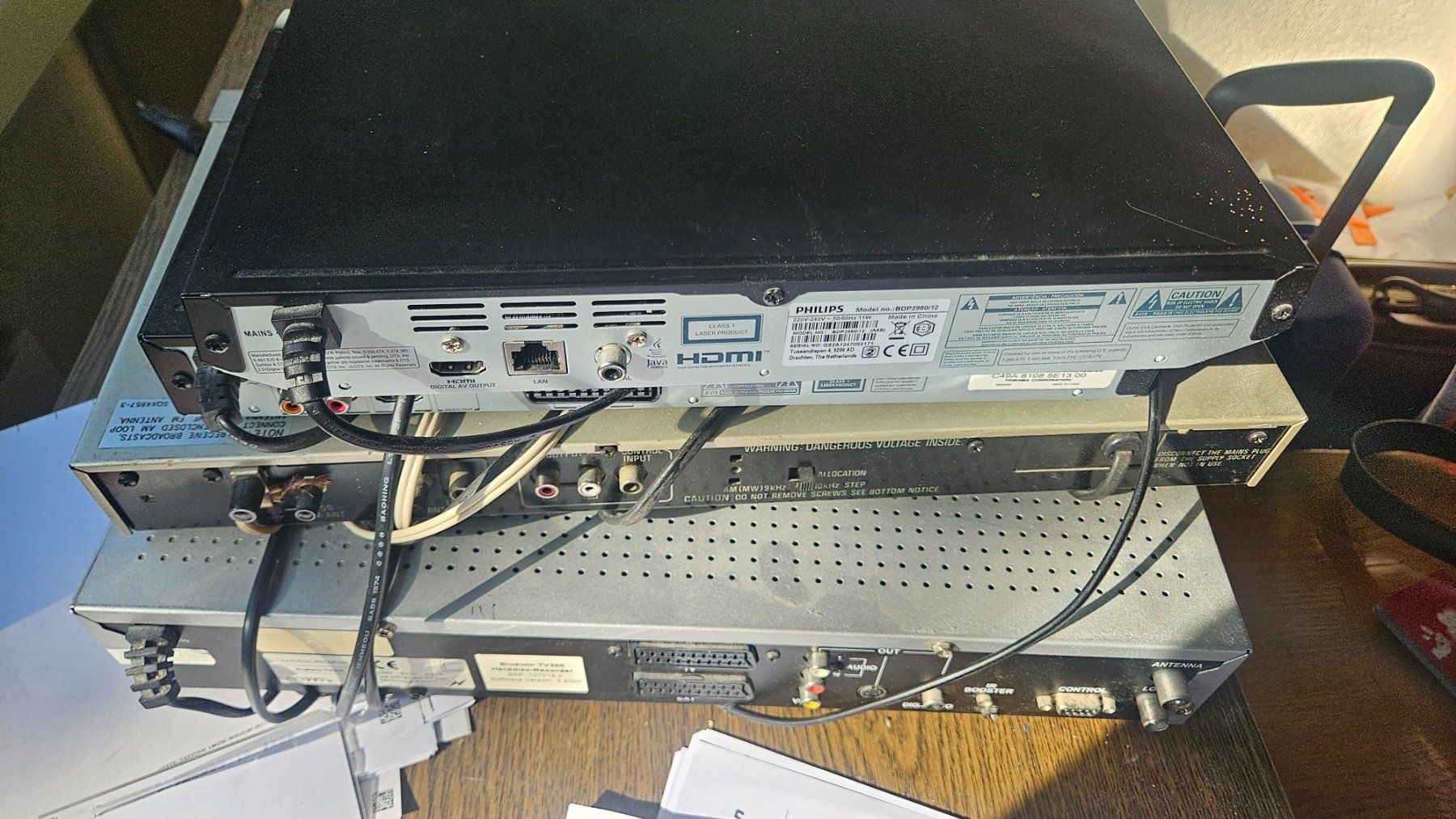 Lettore multimediale & Streamer: Harddisc-Recorder, DVD-Player, Technics Radio – Usato da Feldbrunnen venduto da Kolosseum111 1