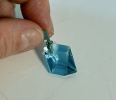 Original Swarovski Anhänger – blau, top Zustand