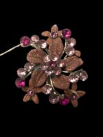 Schmuckstück aus Strass, 4,5 x 4  cm gross