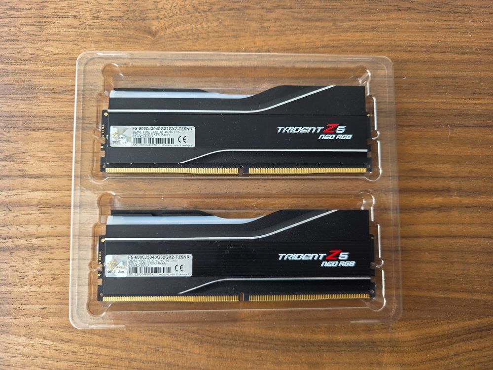 G.Skill Trident Z5 NEO RGB 64GB (2x32GB), DDR5 6000 Mhz CL30 (Gebraucht ...