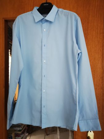 Chemise Homme Jack&Jones, Taille L, Bleu Ciel, État Neuf