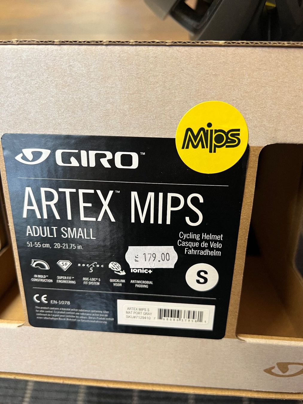 Helme: Fahrradhelm GIRO ARTEX MIPS Grösse S – Neu und originalverpackt aus Eschen von Sele-Radsport 1