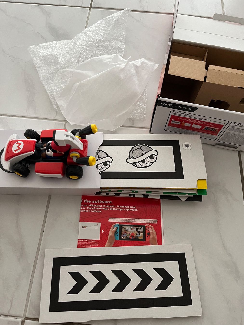 Nintendo Giochi: Switch Game - Mario Kart Live Circuit – Usato da Uster venduto da hsh9 2