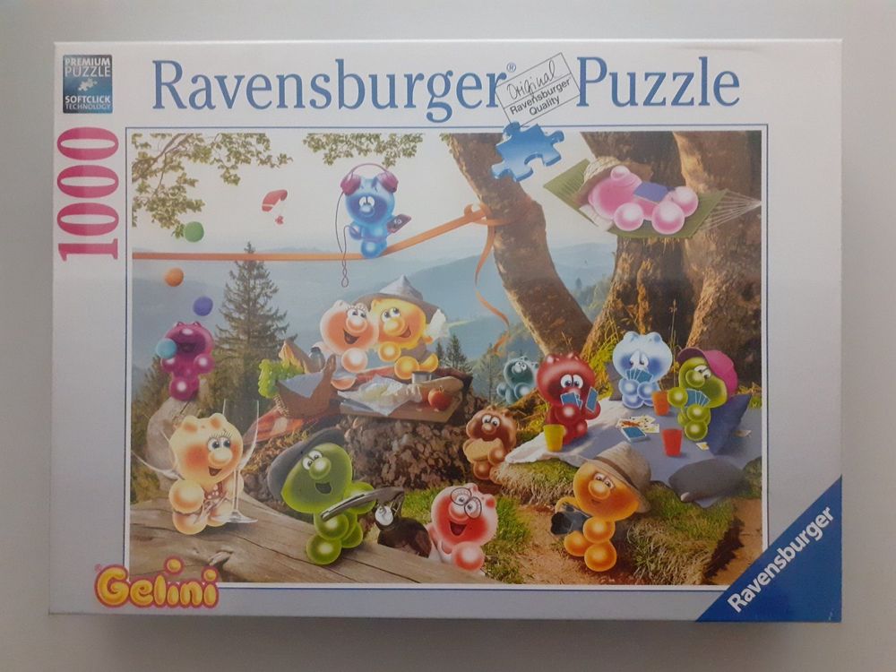 Gelini Aus zum Picknick Puzzle Ravensburger 1000 er (Neu und ...