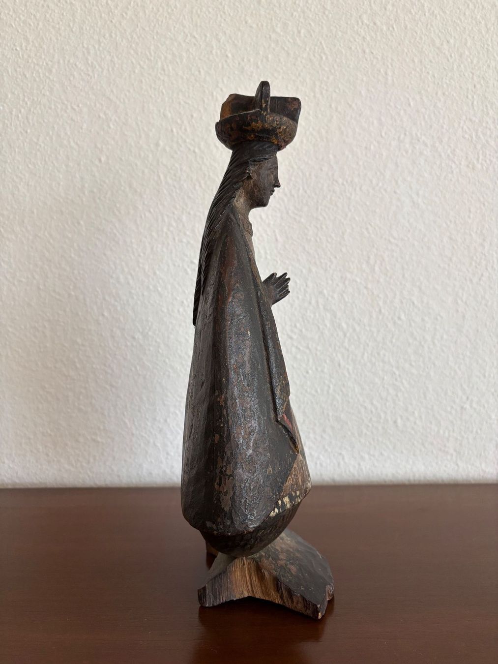 Sculture & Statue: Alte Marienfigur aus Holz – Usato da Oberwil BL venduto da severina010 1