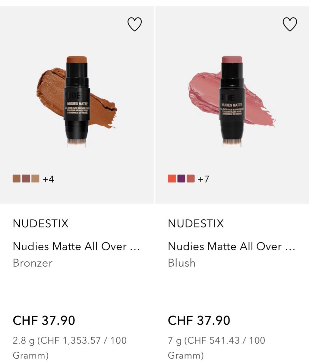 Make-up: Nudestix Nudies Matte Blush "Picante" Neu! – Nuovo e nell'imballaggio originale da Zürich venduto da deruja 6