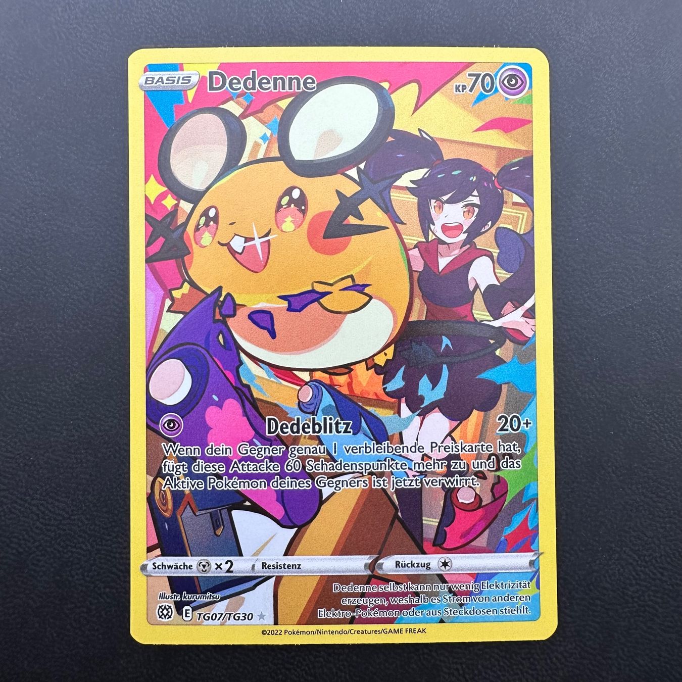 Pokémon Cartes à collectionner: Dedenne TG07 DE NM – D'occasion à Obergerlafingen par PokeArena