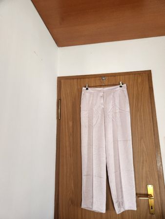 Pantalon Wukari t haute coupe large satin  40  Marc Cain