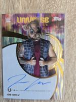 WWE Universe Joe Gacy Wyatt Sicks Auto On-Card