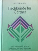 Fachkunde für Gärtner 3. durchgesehene Auflage Buch