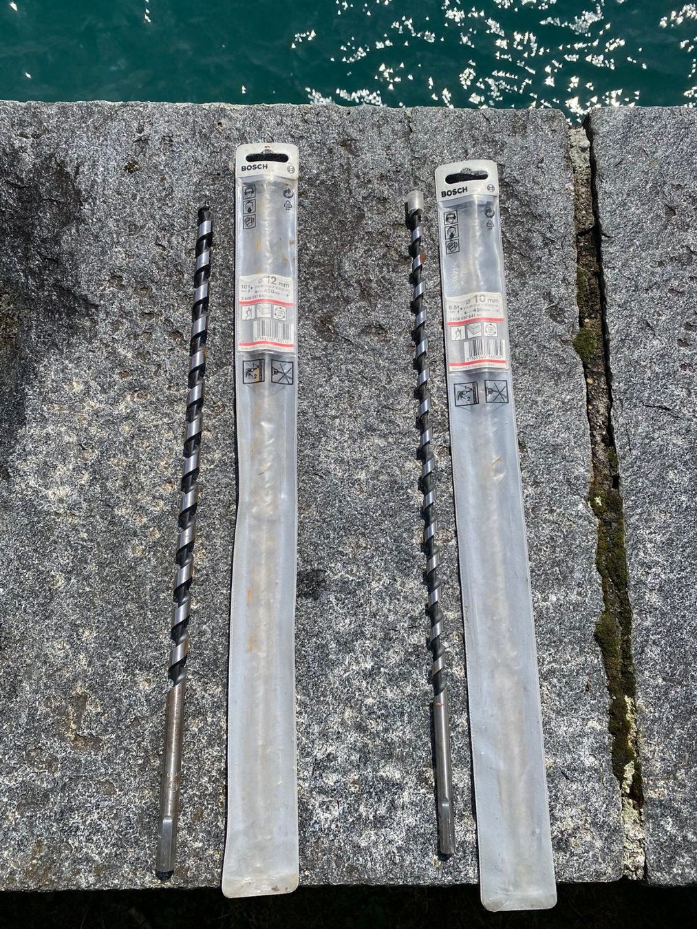 Bosch Tutti gli attrezzi: Holzbohrer 2 Stk 10/12mm x 450mm – Usato da Merligen venduto da shalimar64 2