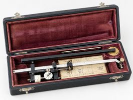Antikes G. Coradi Polarplanimeter – Präzisions-Messinstrumen