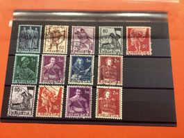 🇨🇭Briefmarken Historische Bilder gestempelt