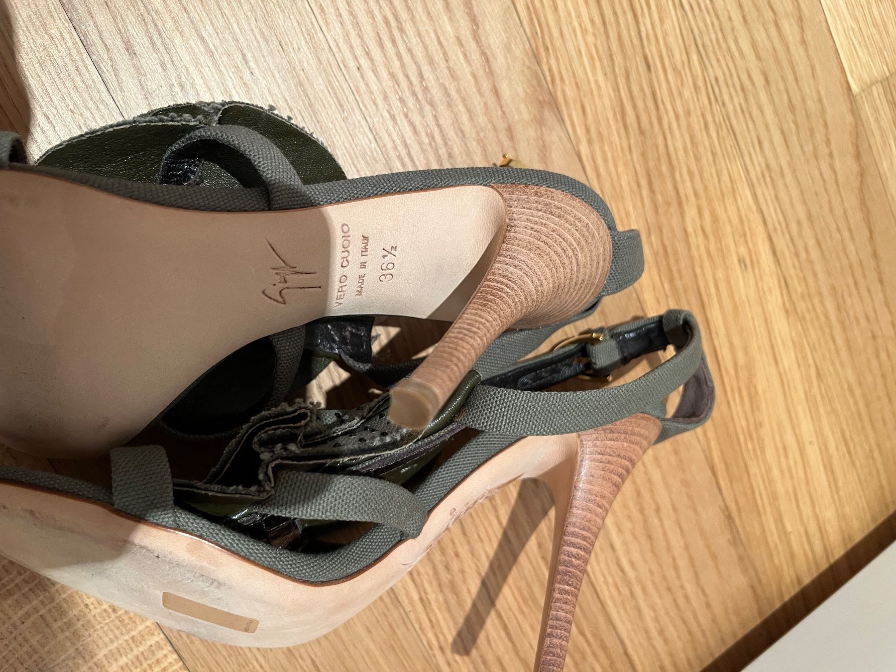 Zanotti Damenschuhe: Giuseppe Zanotti Sandalen Damen, Grösse 36.5 – Neu (gemäss Beschreibung) aus Baar von sim_5d6l 4