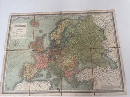 Alte Landkarte Europa.