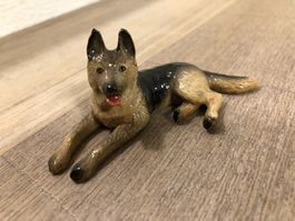 Schäfer hund tier figur